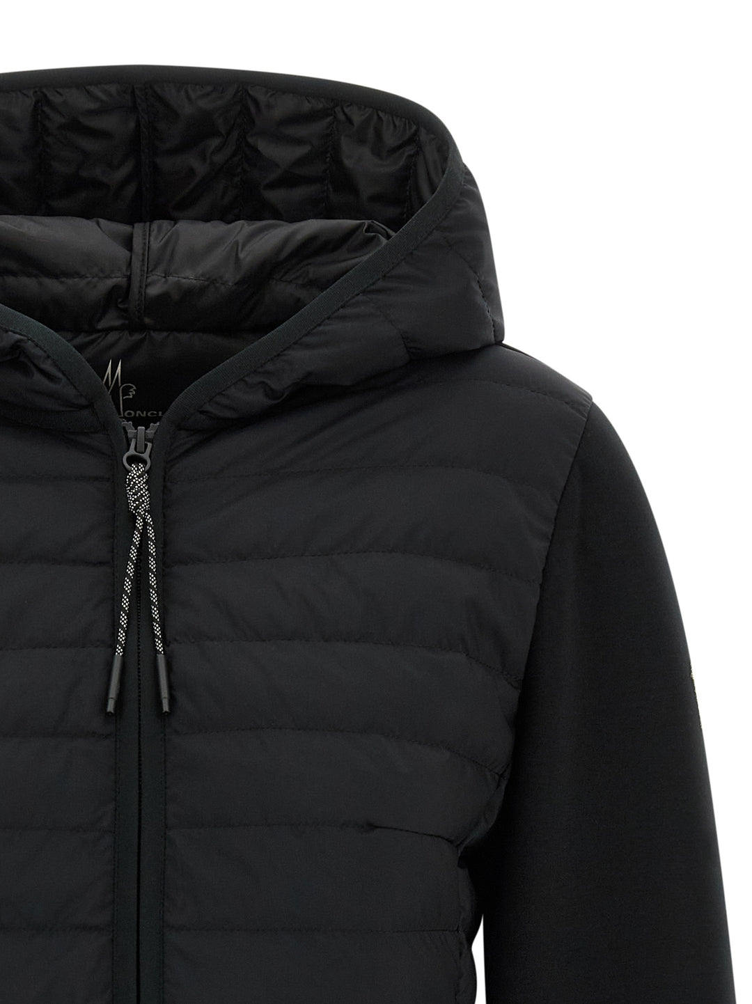 Moncler Grenoble Padded Hoodie Felpe - Nero | 26de0791839c97d8d7b7a0bb44846a9f09e2222c