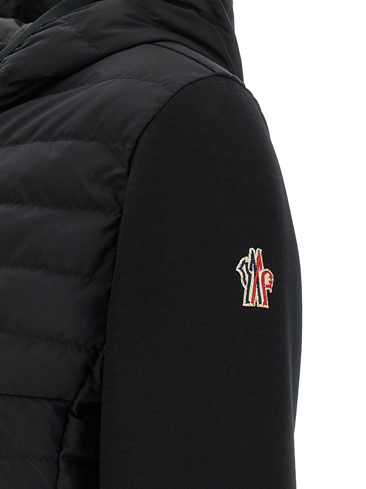 Moncler Grenoble Padded Hoodie Felpe - Nero | f729f0ea886810392ffee14038b8d8c26b166547