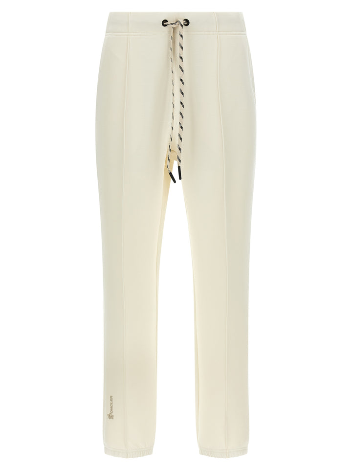 Moncler Grenoble Double Fabric Joggers Pantaloni - Bianco | 15dbe92ffb34fad5373116040a6a4c48e1a5b588