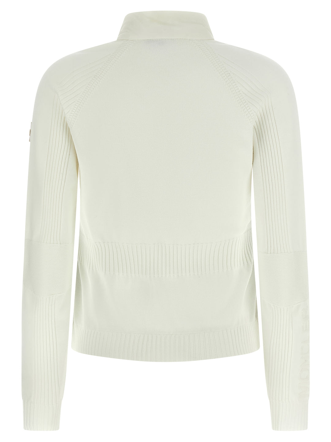 Moncler Grenoble Padded Cardigan Maglioni - Bianco | ede84f0220f4cfb2d875b02f183b35e5facf000c