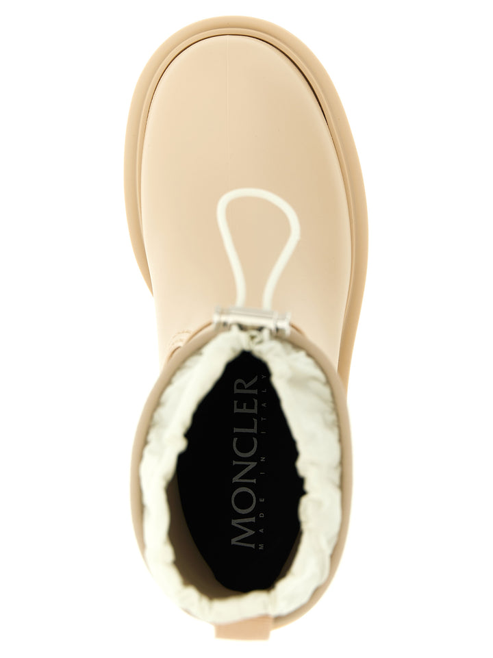 Moncler Kickstream Stivali e Stivaletti - Beige | 705fbd06e14489f5171b6610feeccd7cb7c7d1ae