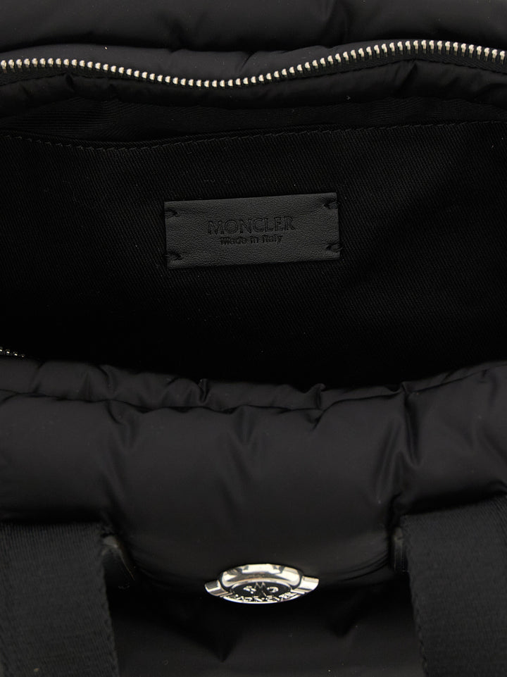 Moncler Mini Caradoc Borse a Mano - Nero | 8b84eb62e952e09c216b4ef074a7b60b6b2ea8ef