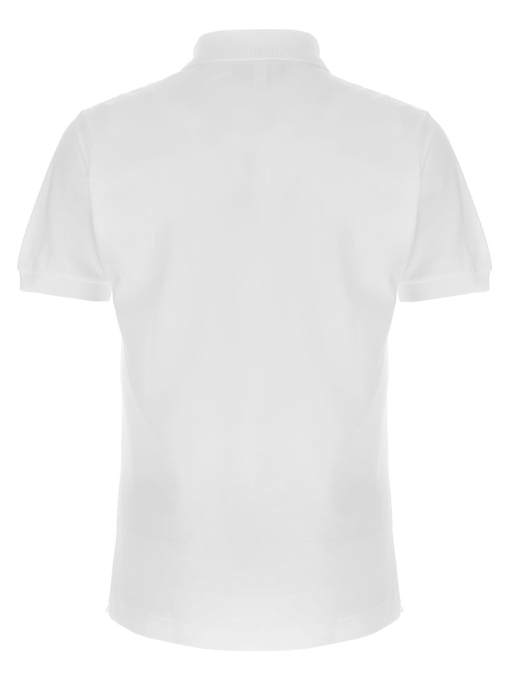 Lacoste Logo Patch  Shirt Polo - Bianco | 12600721a883f70b2264e6796790d1e087c49067