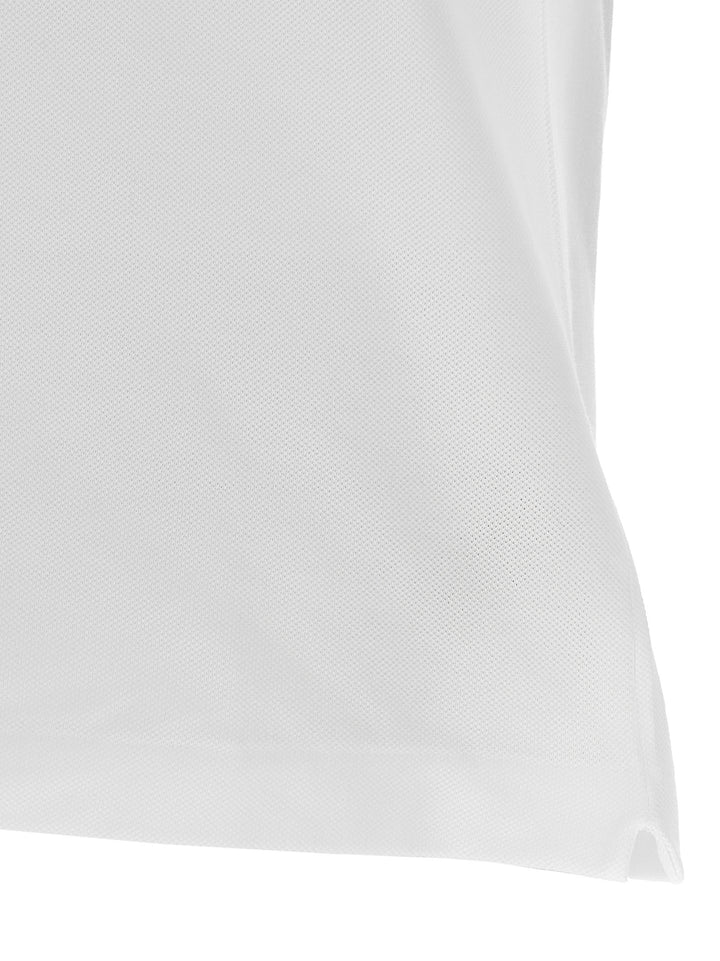 Lacoste Logo Patch  Shirt Polo - Bianco | 31107ce590c4c5b76e03734dca822fbcd2703cfe