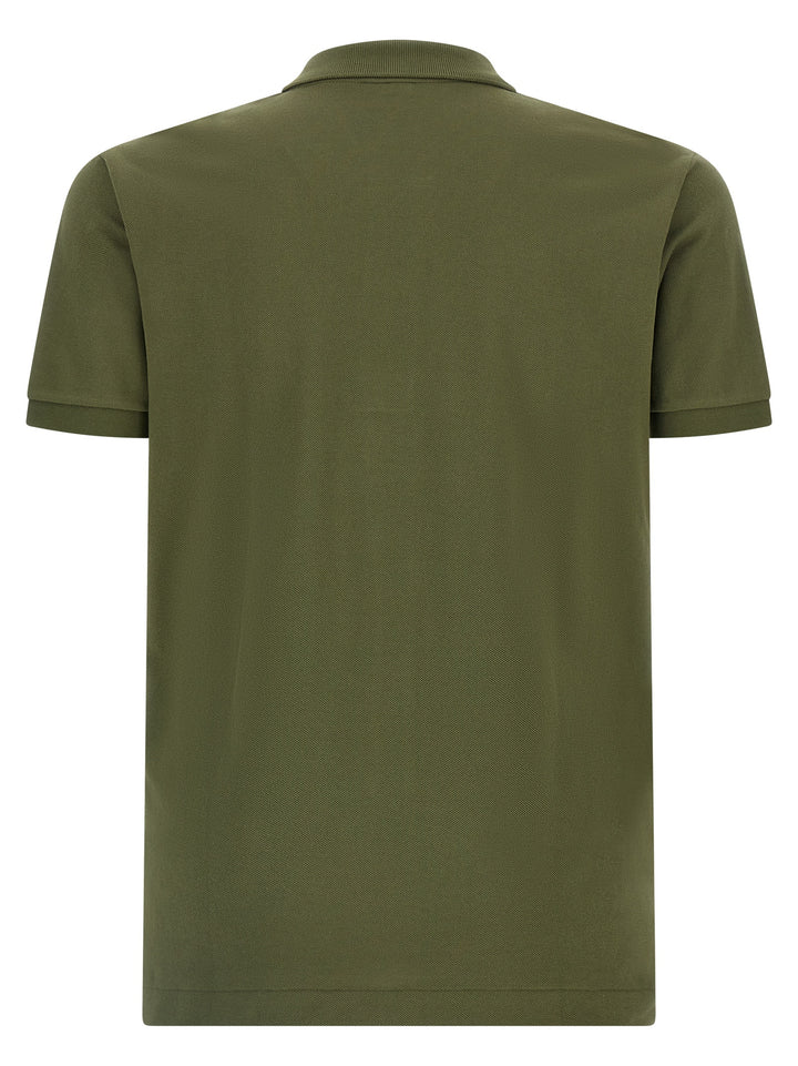 Lacoste Logo Patch  Shirt Polo - Verde | a3bfffd698652145e5ba0a34f024989308176d8d