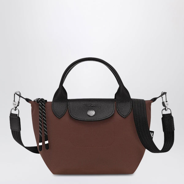 Xs Le Pliage Energy Bag With Handle In Cacao Colour