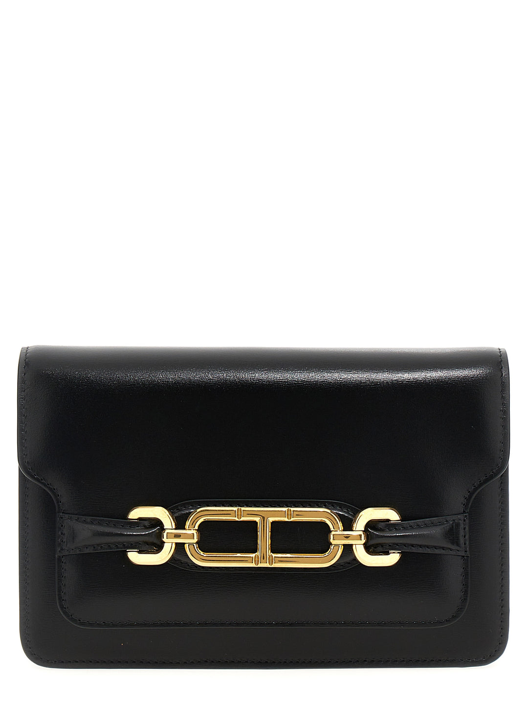 Tom Ford Small Leather Crossbody Bag Borse a Tracolla - Nero | b2a46d81e1acdc9aa417d4289103d9a486df7069