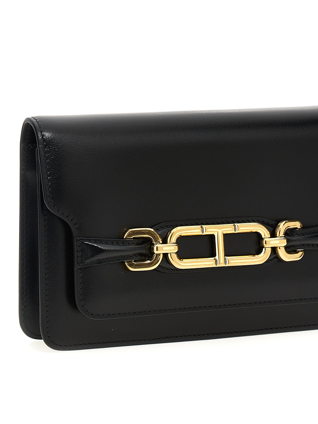 Tom Ford Small Leather Crossbody Bag Borse a Tracolla - Nero | 4e0791b893708cf503ce1b003ebaf89b64f0b5c2