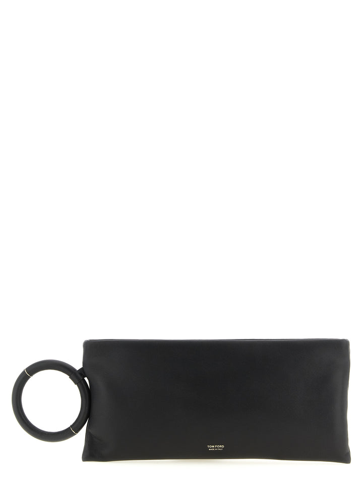 Tom Ford Nappa Leather Clutch - Nero | 047becb1a4d820a188630998b26addd1d5c5dc98