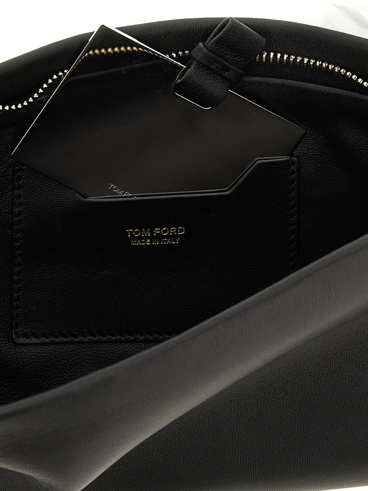 Tom Ford Nappa Leather Clutch - Nero | b489dbe9a014127f8c5dd8754177fd987d627391