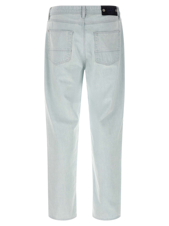 Stone Island Indigo Denim Jeans - Celeste | b52b709ed1fa02d1f872a1b90932b412f40130ee