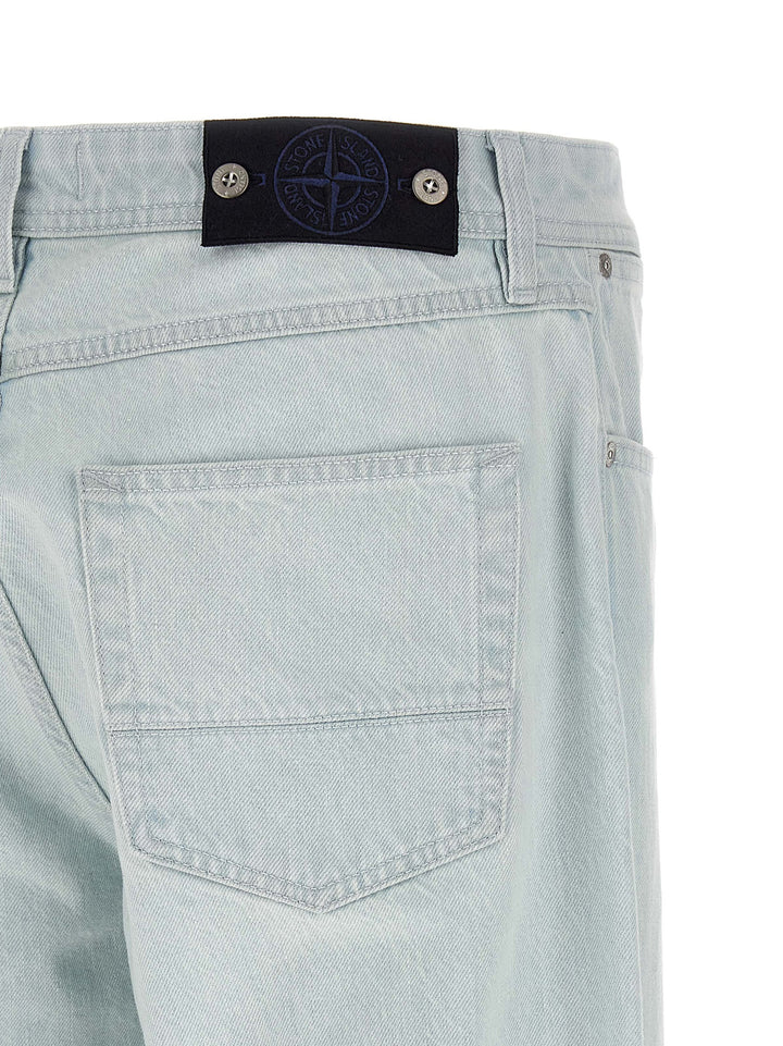 Stone Island Indigo Denim Jeans - Celeste | 5cdceecc75b30b1cd5bb70c86394c8d65f5b7e8a