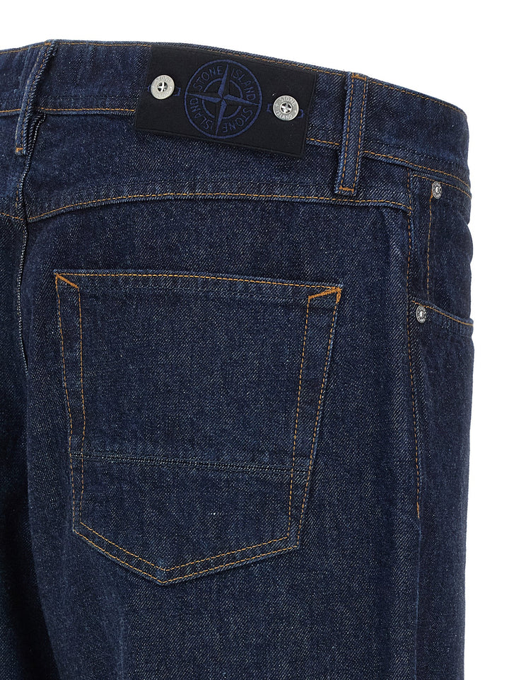 Stone Island Indigo Denim Jeans - Blu | 95b023a615416a0f3c41aac88eb9e9ad57fda06a