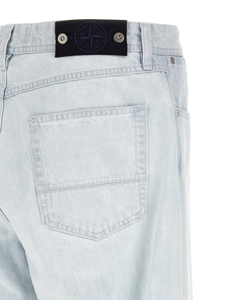 Stone Island Indigo Denim Jeans - Celeste | dac1335240d56ac3892818c058db10375c9f0ce4