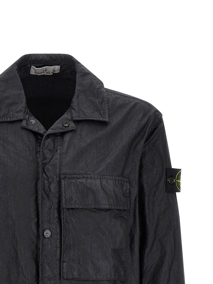 Stone Island 1200003 Camicie - Nero | b01db2adcaabe3c91fa3d50b585acb510ef04e2b