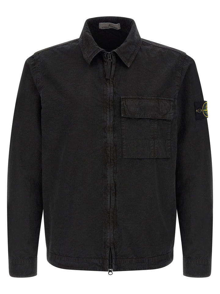 Stone Island 1200008 Camicie - Nero | 8e4f377c58ae0a42bba9f51bd5981a1bdae75699