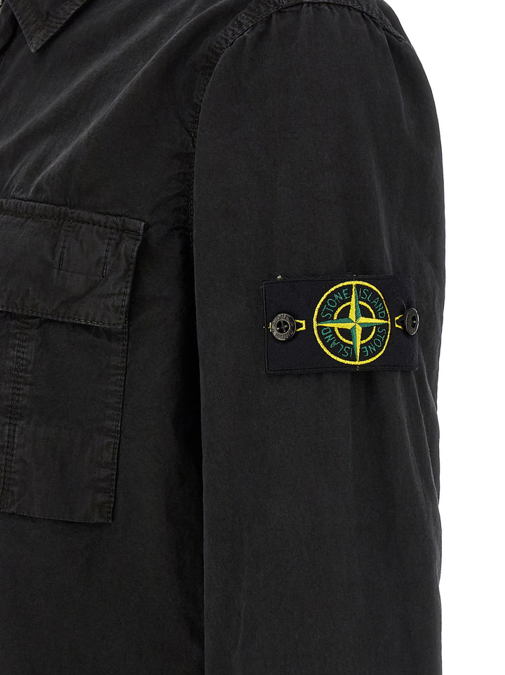 Stone Island 1200008 Camicie - Nero | 82af1793fa83d5ae6ee4d689074f359631657b69