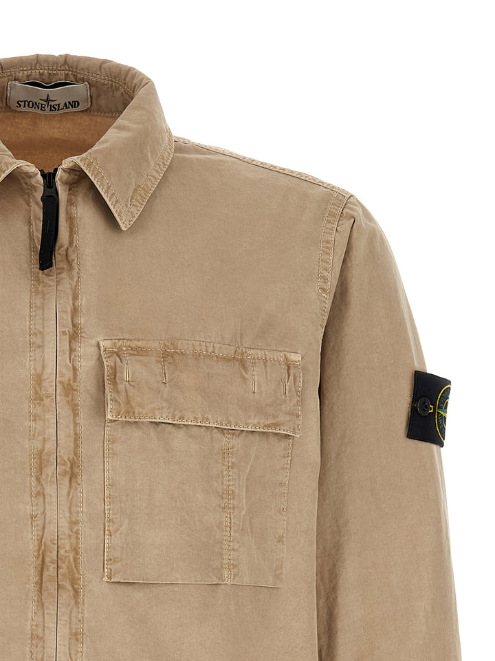 Stone Island 1200008 Camicie - Beige | a20f149642b6578c5159023be9c65983dba1fc1b