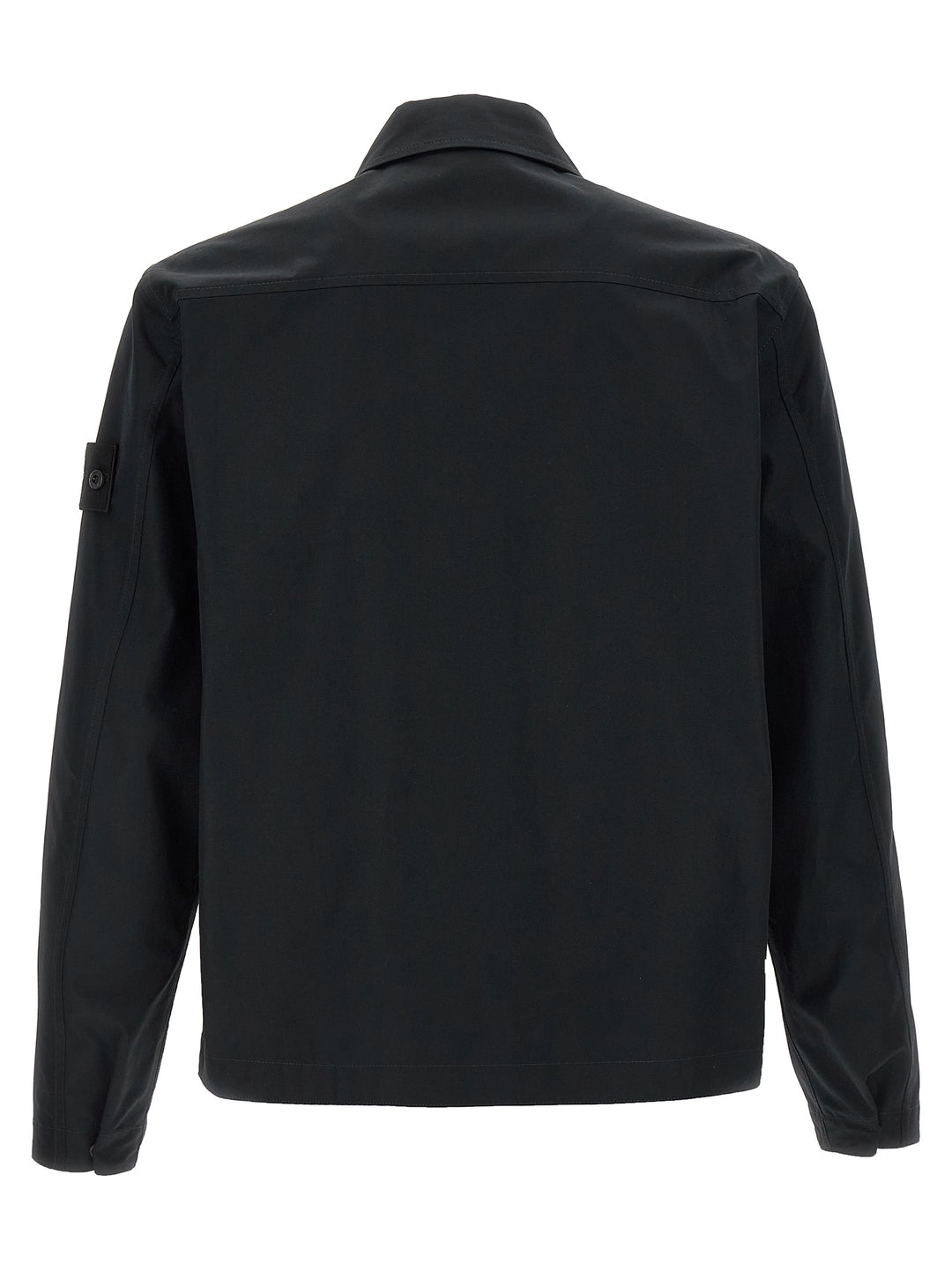Stone Island Cotton Overshirt Camicie - Nero | 865e5814fd2698f9a70ef4e71aae4a5f4ea19cc4