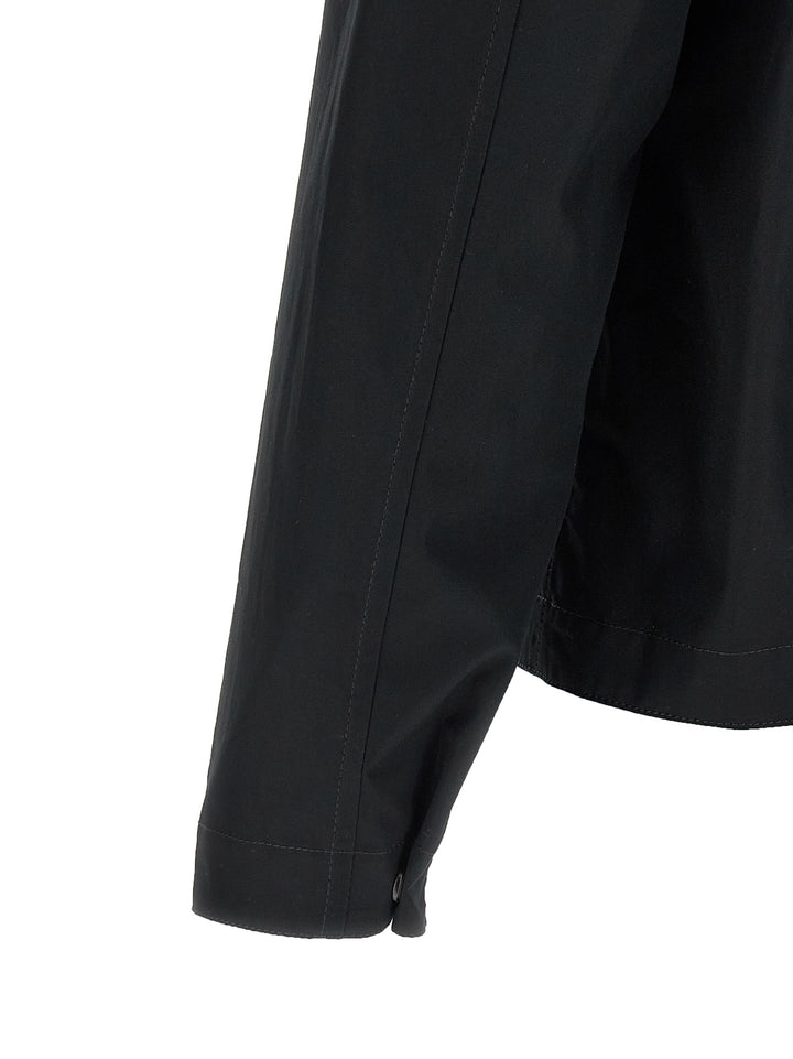Stone Island Cotton Overshirt Camicie - Nero | 5da5c5cd26e0f6ed152a5c0d090fbfc964142775