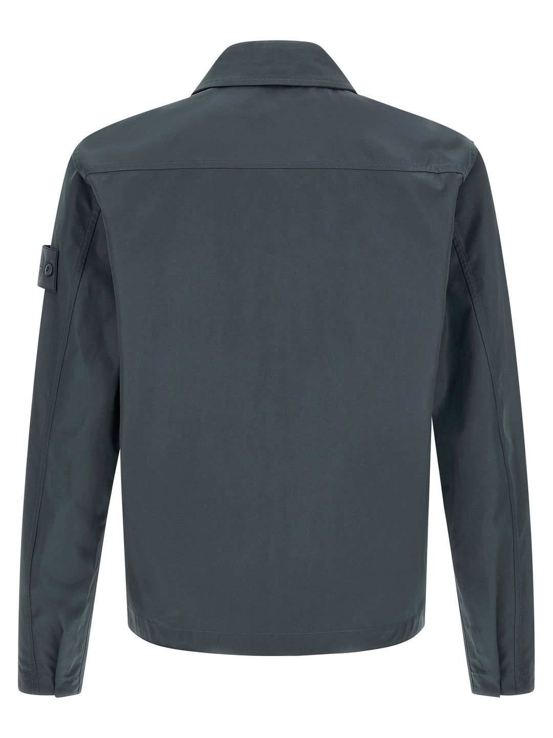 Stone Island Cotton Overshirt Camicie - Blu | 515ca286e1a75cc39365d42dcca5f4e7115b2a5b