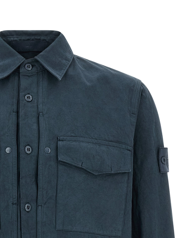 Stone Island 1200012 Camicie - Blu | 5c71c0102253ea80f931c0d9d03a83b9decf74fe