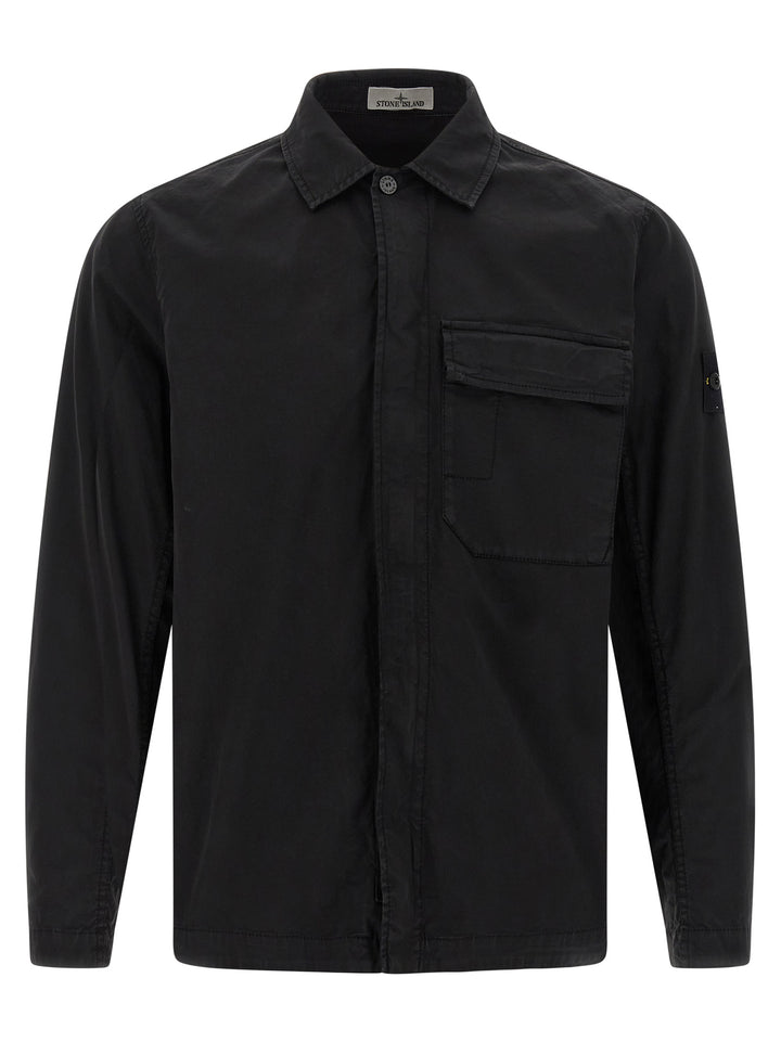 Stone Island 1200013 Camicie - Nero | d63449a7f0c65dcf8d41f389aa8331eeba34a290