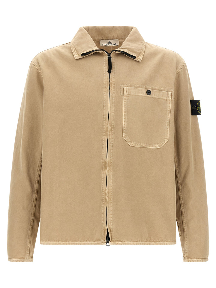 Stone Island 1200014 Camicie - Beige | afeb966682acc6886718cdcc15f4b3e17baa7300