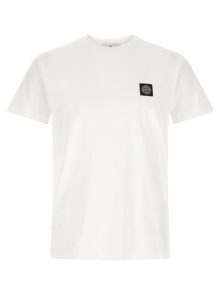 Stone Island 2100027 T shirt - Bianco | 2f9ada14ea72bd4ef4bdac725b1779e67e83df89