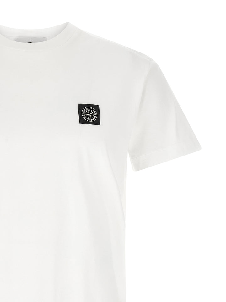 Stone Island 2100027 T shirt - Bianco | e24f050e309367ff2f144ebb6f4095b58f799081