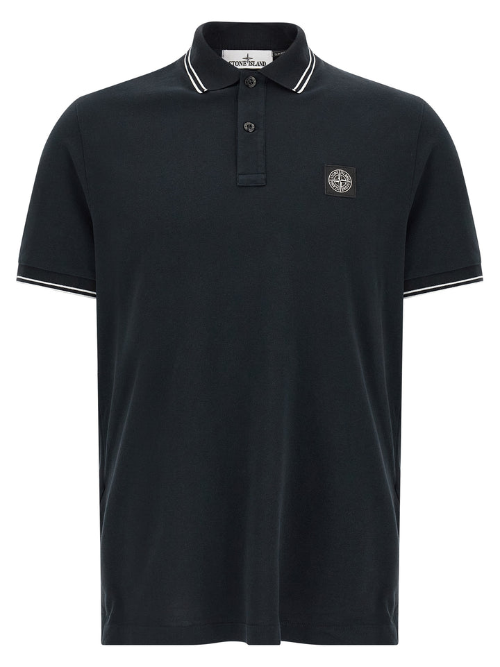 Stone Island 2200010 Polo - Blu | d7d082b676f0043b8b3903f3fa7e93a0a5d9c395