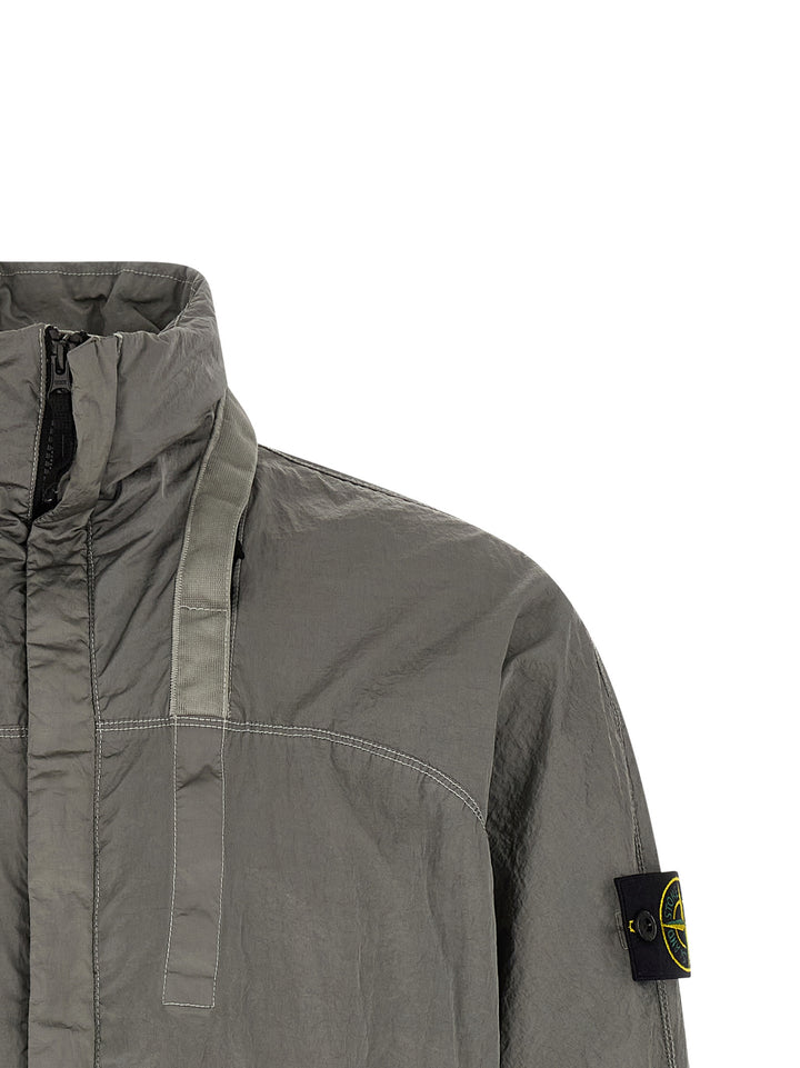 Stone Island Bomber Nylon Metal Watro Puffer Jackets - Grigio | 149a96aadba5b32d13c8e785efb31d732afcb63b