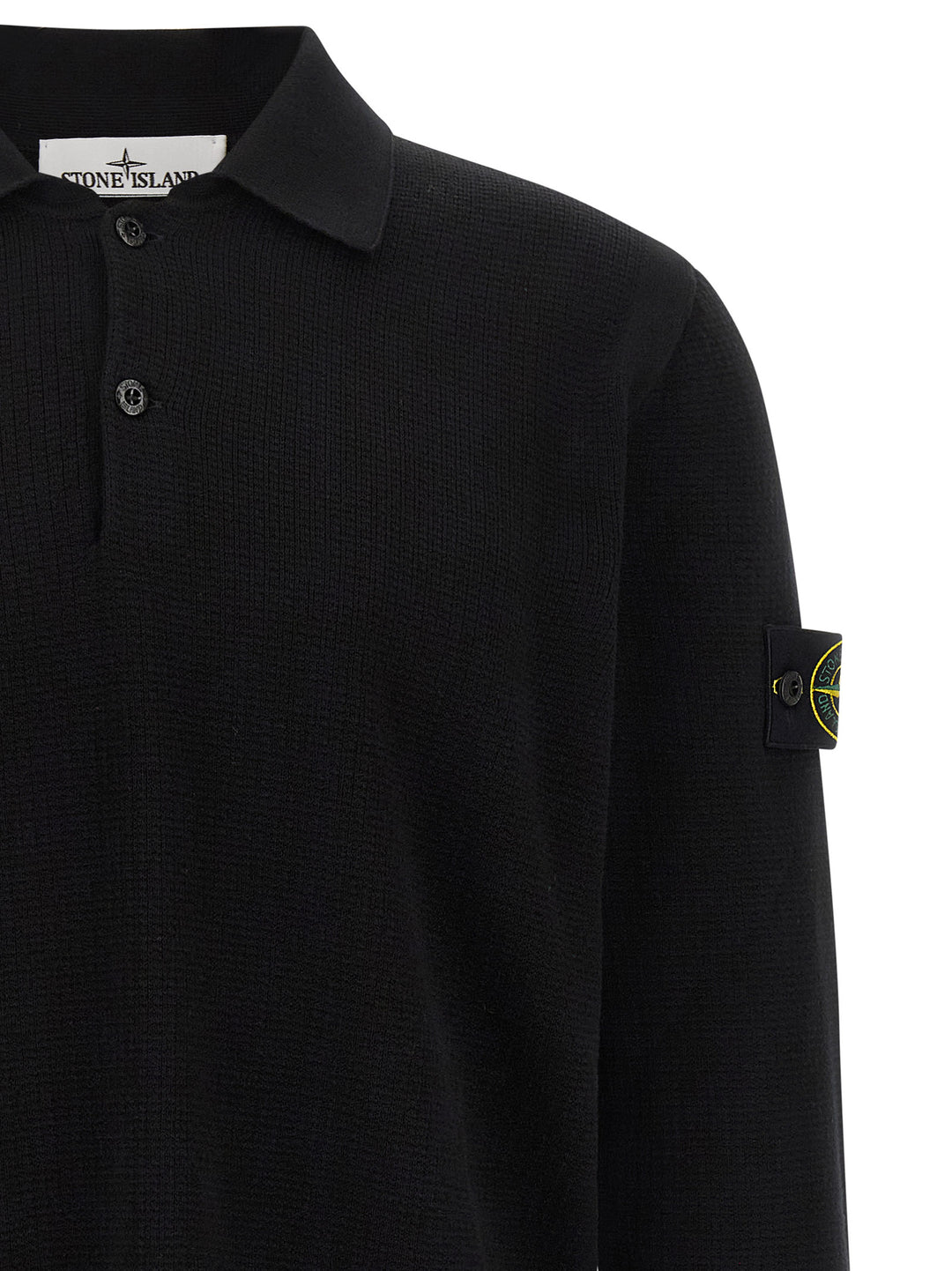 Stone Island 5100024 Polo - Nero | 704238fa6bcb23d4a7d175ab0f157e6ecd0b77e3