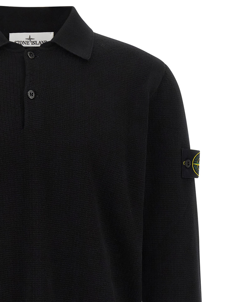 Stone Island 5100024 Polo - Nero | 704238fa6bcb23d4a7d175ab0f157e6ecd0b77e3