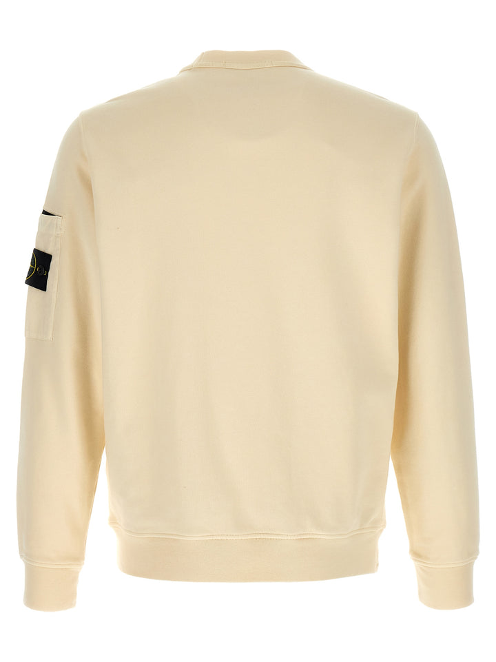 Stone Island 6100019 Felpe - Beige | 09061add926d40784a5120144fa353533273dc10