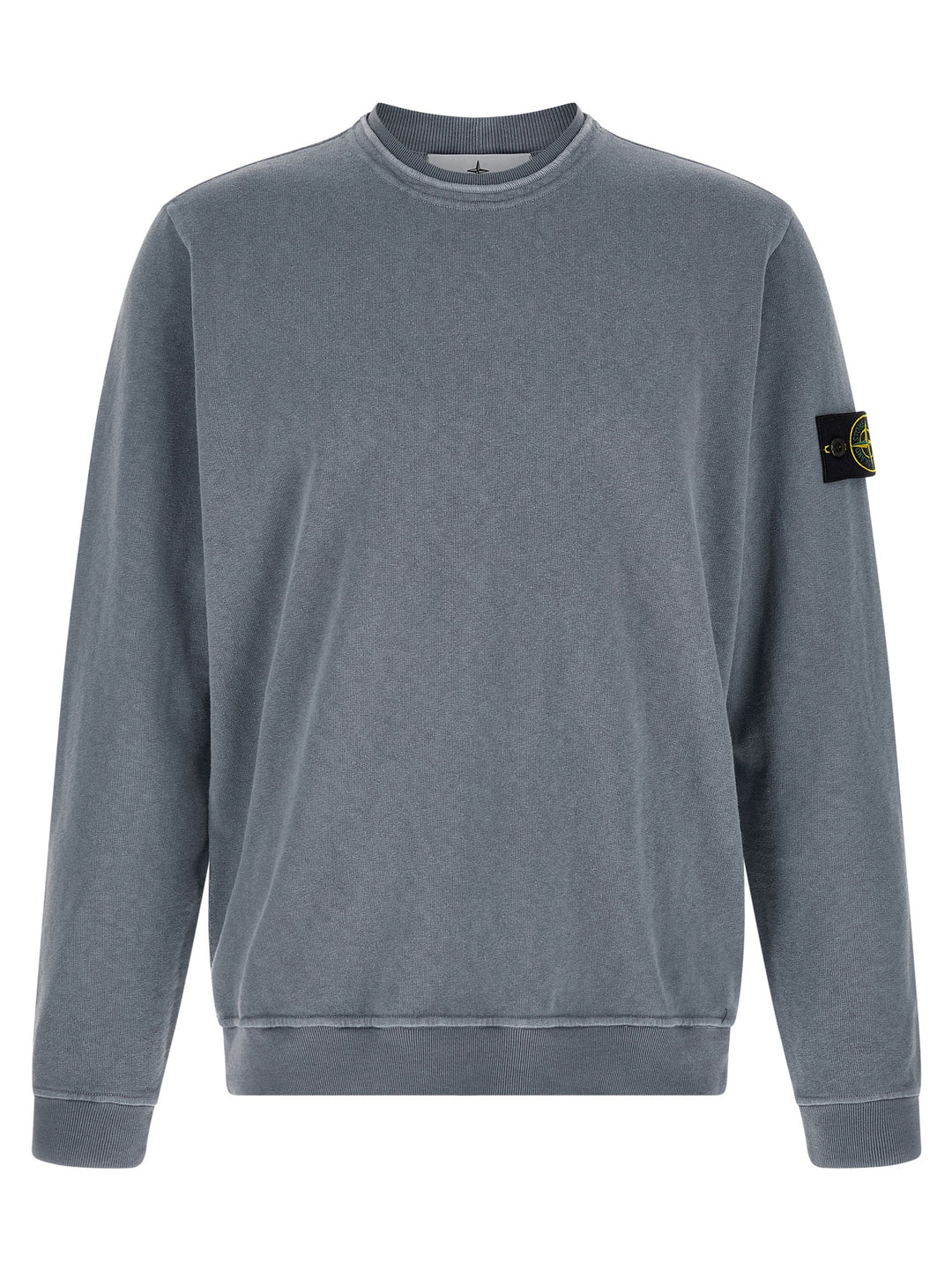 Stone Island Brushed Cotton Felpe - Blu | 0dae13330982a2711f1f495a21eb7058a2600ad6