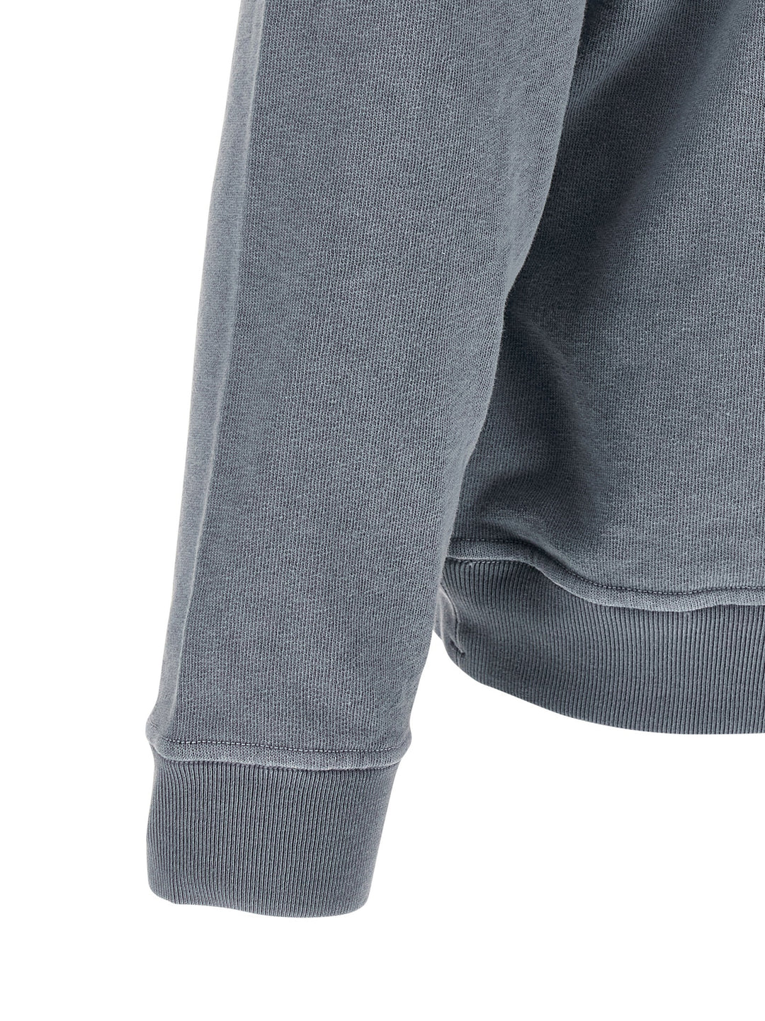 Stone Island Brushed Cotton Felpe - Blu | d098c5fb12c470c2173448496bfb1a8b34d3f11b