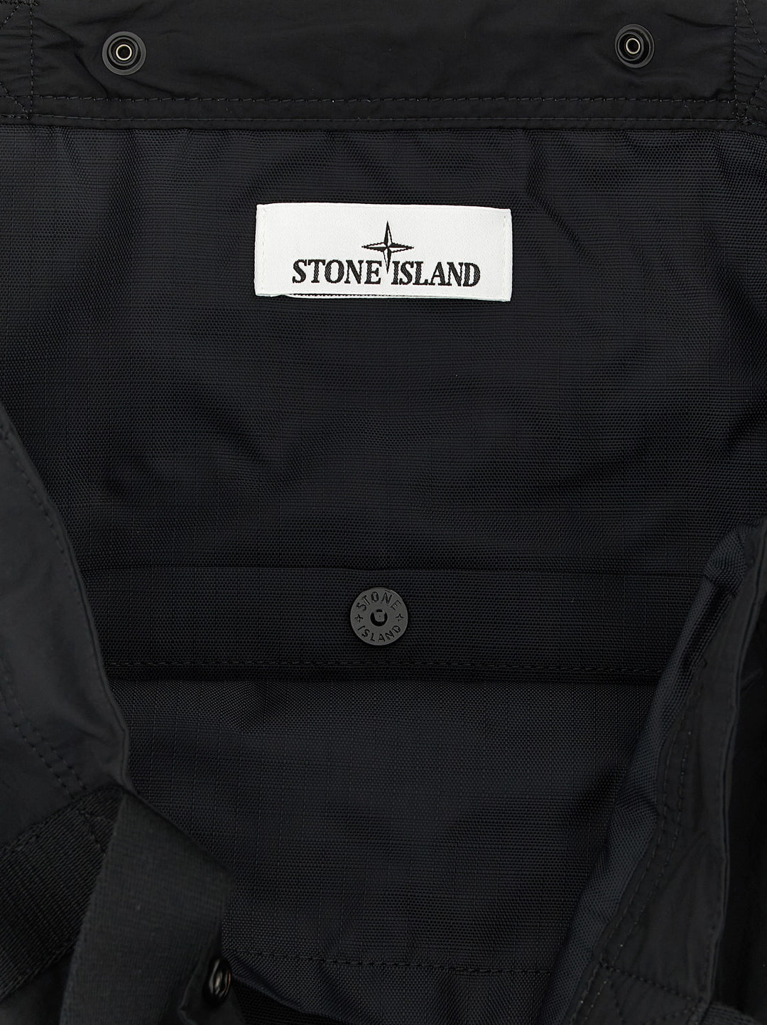 Stone Island 9200012 Tote - Nero | 562f5d94eade6d4ad933a1a7e72073869a5ed176