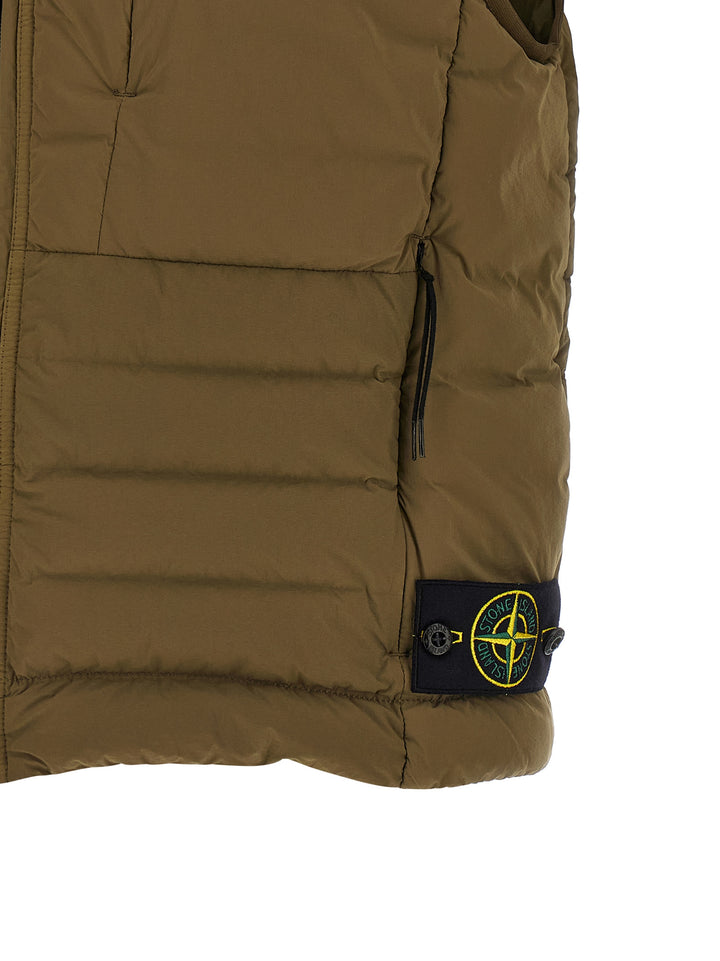 Stone Island G100007 Gilet - Verde | 75c01af15f12f8faf980385bfd33c4a7ea4af4aa