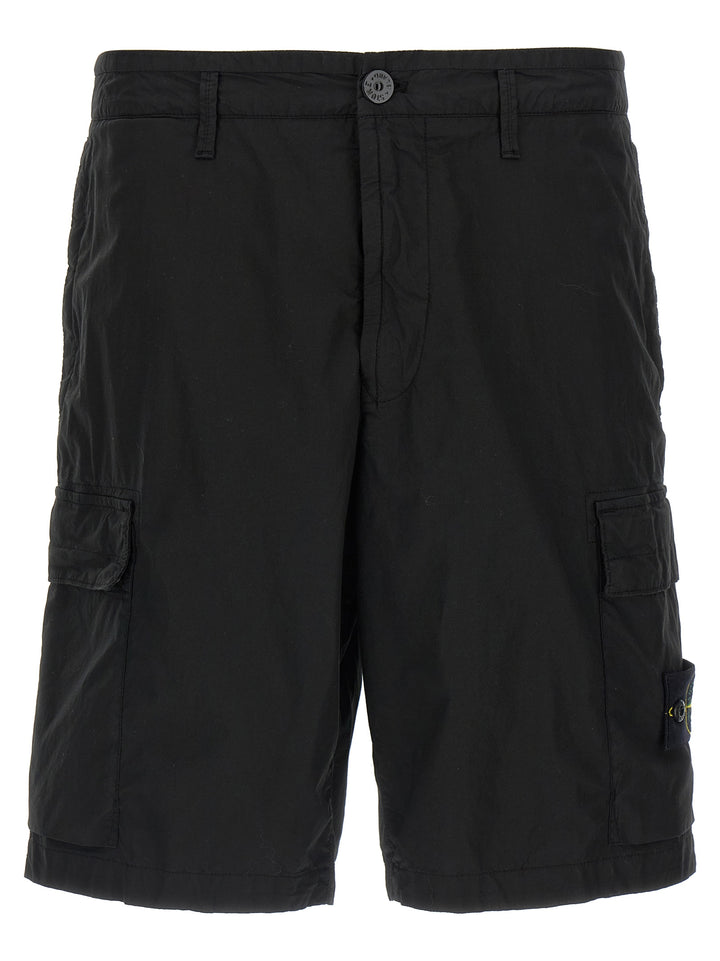 Stone Island L100020 Bermuda e Short - Nero | a92bebdd68d6e6a351f546ebec6af0cd598ca2ca