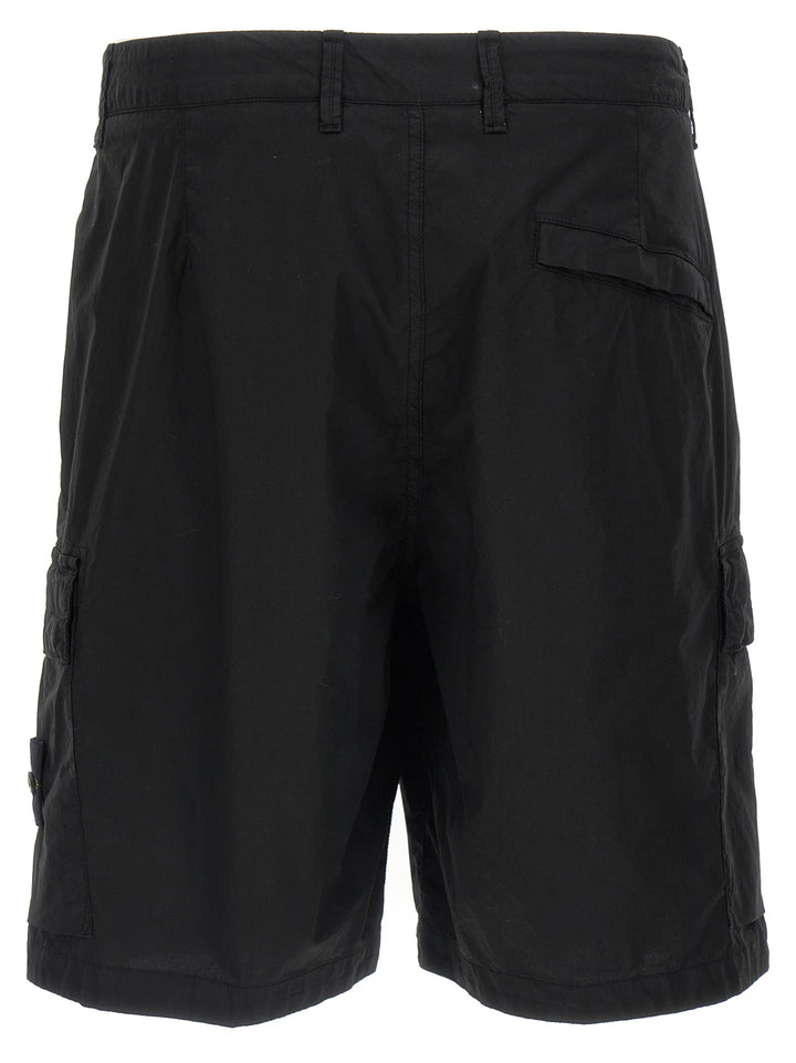 Stone Island L100020 Bermuda e Short - Nero | 128e10a36232d3ee8fb50f6a7b8a8b58c51c8e37