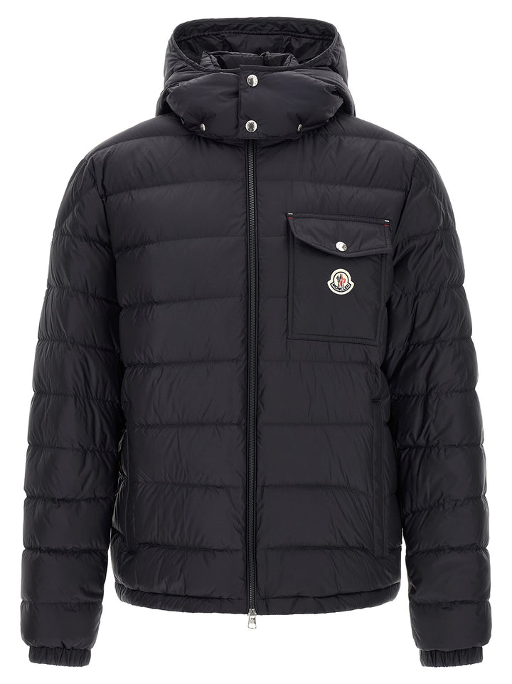 Moncler Verith Puffer Jackets - Blu | 4673862cc0060f6de9c02c50d92ba74d5384a363