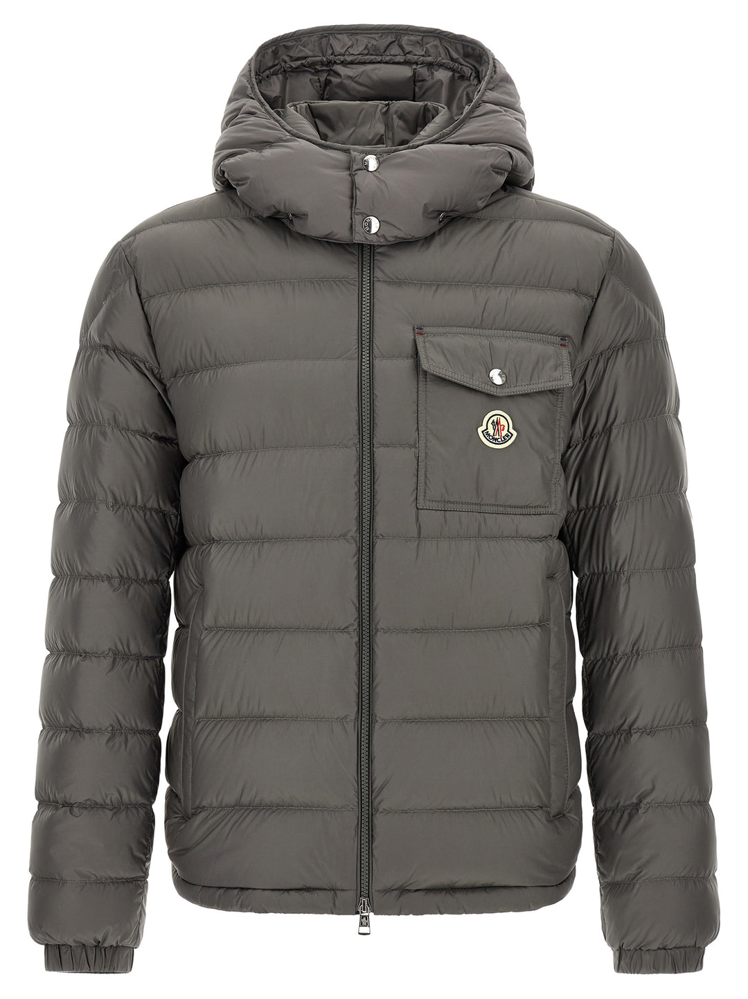 Moncler Verith Puffer Jackets - Grigio | 218527e7196c16bc2a42cf30a10c0c8e9a1abc6b