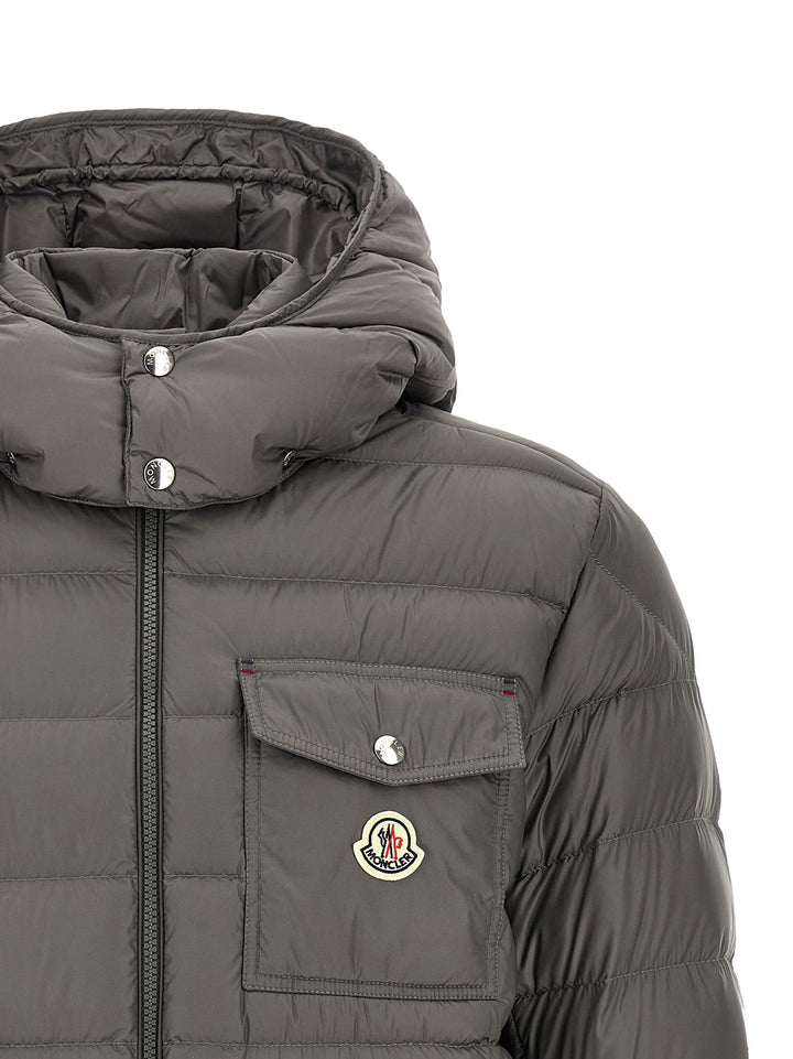 Moncler Verith Puffer Jackets - Grigio | 52ede250ff42aa13515123309e0c2310d0c8a04e