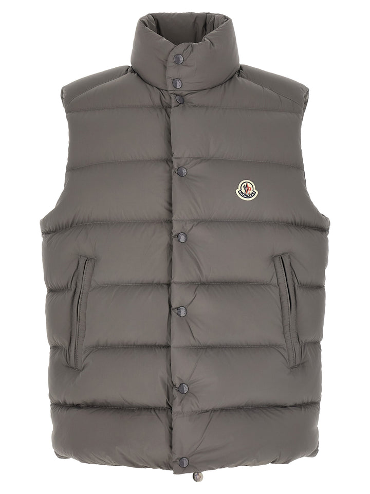 Moncler Tibb Gilet - Grigio | 55b2fb84304829f93c27692e1deb2822fdaa466d