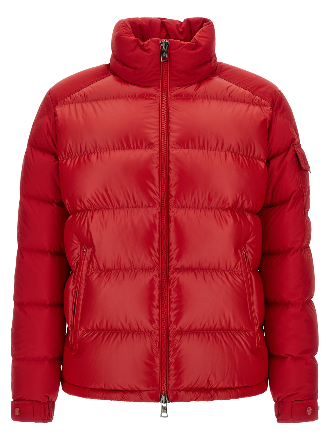 Moncler Moncler Maya Puffer Jackets - Rosso | c7a6fb7482fa15fe65a098211e88ef0d155a42e5