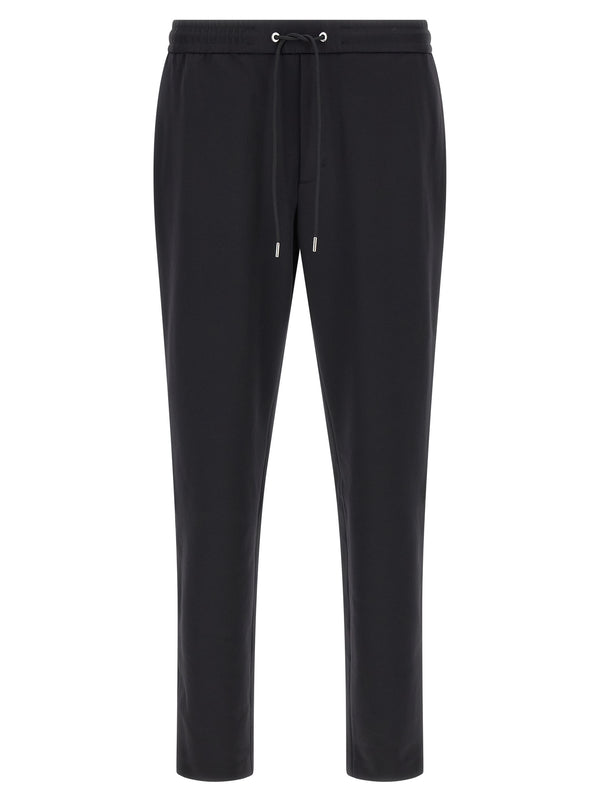 Logo Patch Joggers Pantaloni Nero