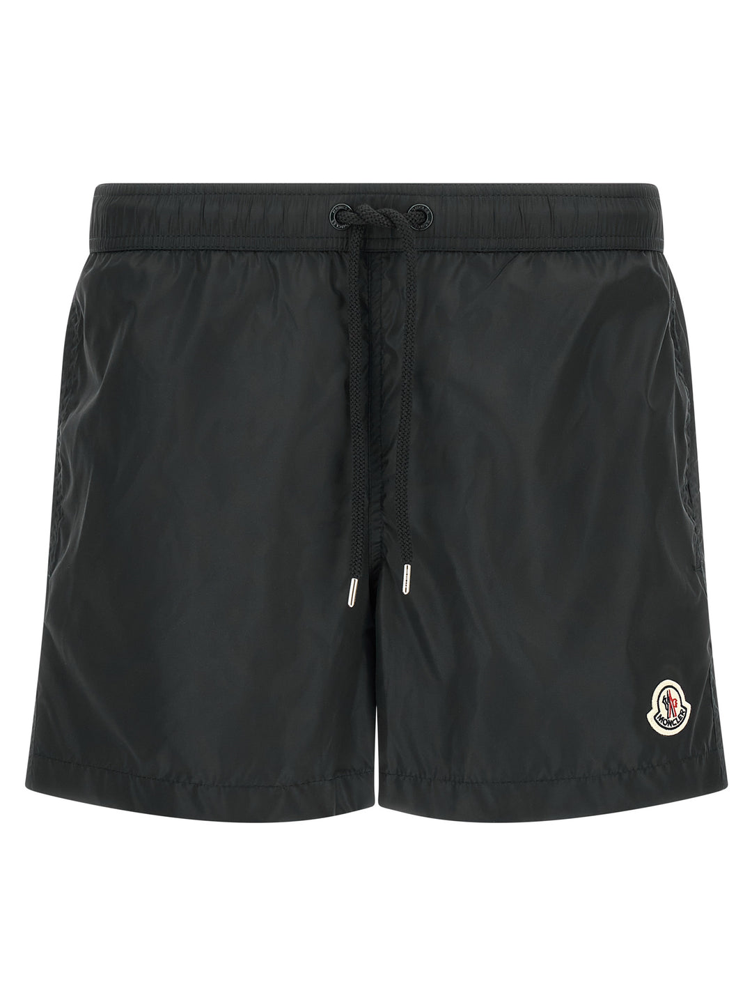 Moncler Logo Patch Swim Shorts Beachwear - Nero | 2fa86c7457a39840a73e2f73dcb3db8386ab23a2