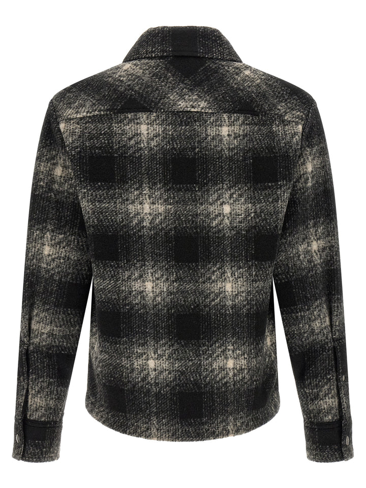 Moncler Zip Overshirt Camicie - Grigio | 11046376c994116c6e1d408c18eb71ce91d05317