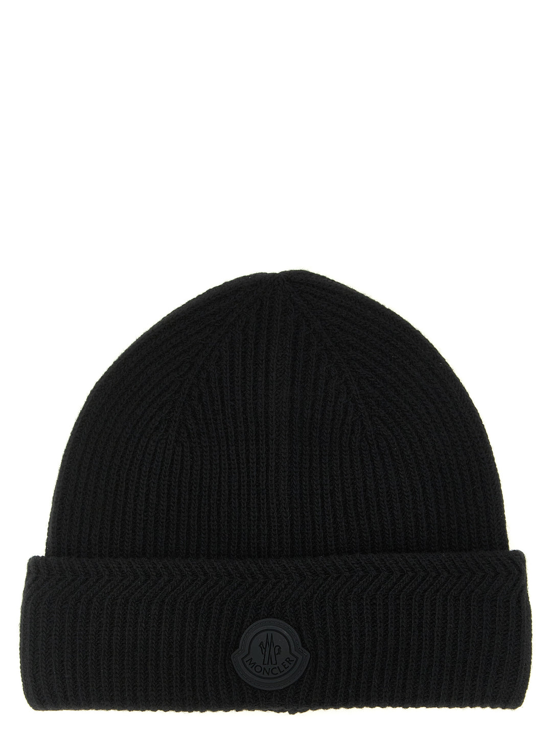 Moncler Brioche Half Stitch Cap Cappelli - Nero | f31152155db5c83311cfb74e80357fd95fde801d